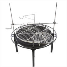 Charcoal BBQ Grill With Rotisserie